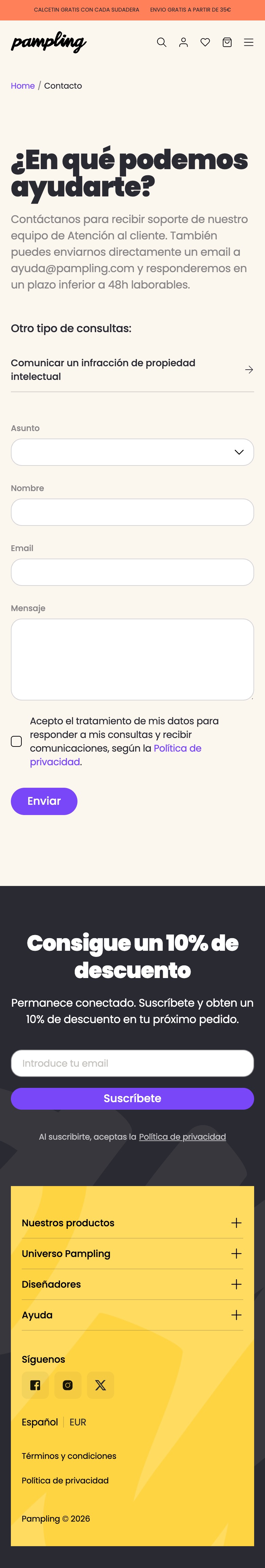 Contacto mobile